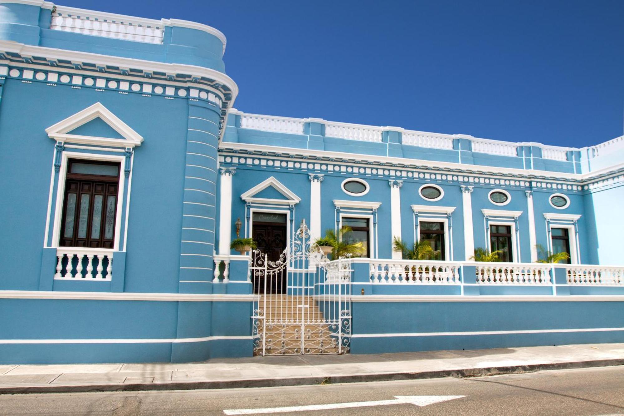 Casa Azul Monumento Historico Hotel Mérida Kültér fotó